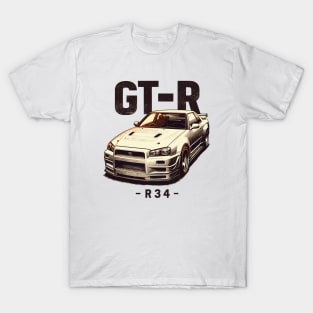 Nissan GTR R34 T-Shirt